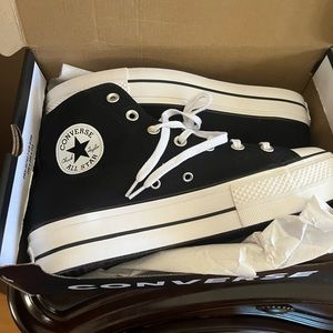 Platform Converse Sneakers. Never worn